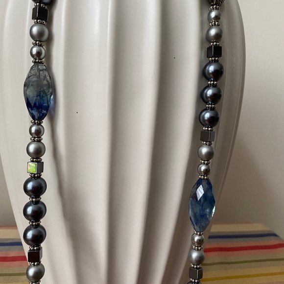 Hand Crafted 20” Long Necklace Perfect for Fall/Winter Outfits - Picture 3 of 9